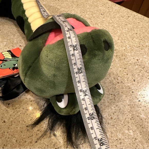 Snakey Jake By Aurora World inc. 2002 W/Original Tags. Shaker In Tail~ 34”L VTG - Picture 6 of 16